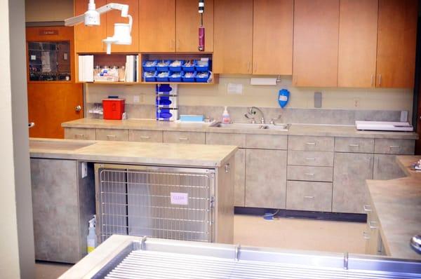 Our modern treatment area allows for the efficient collection of lab samples and performing complicated procedures...