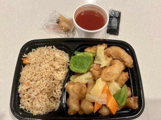 L - Sweet Sour Chicken Lunch Special