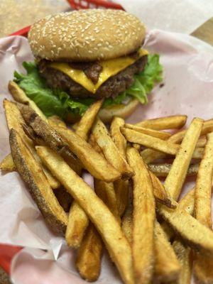 Bacon cheeseburger