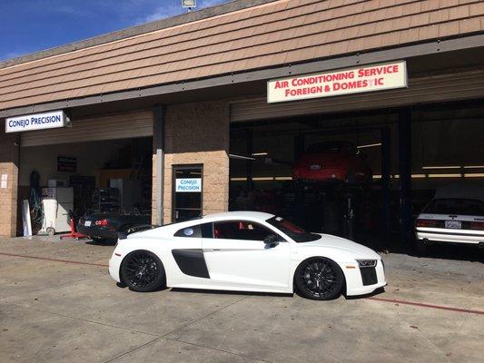 Was getting my windshield replaced and saw this beauty pulled up