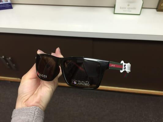 Polarized Gucci sunglasses for women