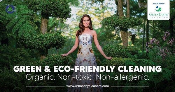 Green and eco-friendly dry cleaner