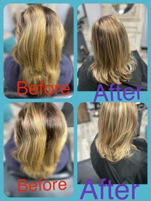 Hair Integrity from damage to repair In one visit with Minette