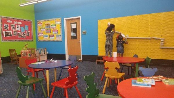 A section of the Children's Area.