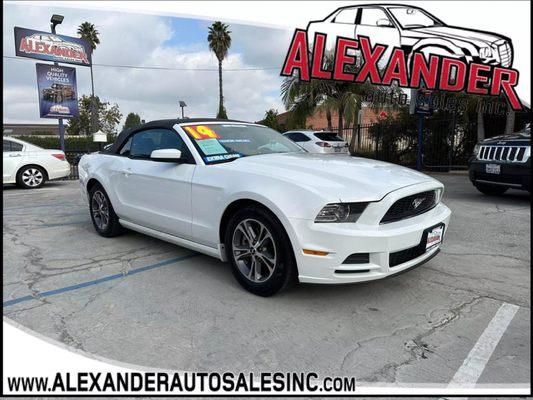 2014 Ford Mustang Convertible! Call us (562) 696-1222