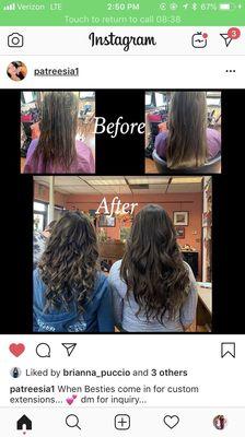 Extensions by patty