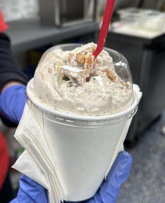 Small butterfinger flurry