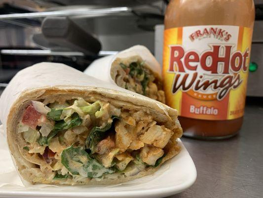 Buffalo Solider in a "Rollie" cooked to order