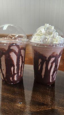 Frozen hot chocolate