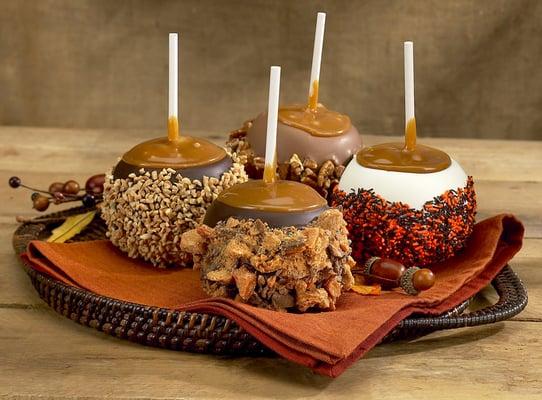 Fall Caramel Apples