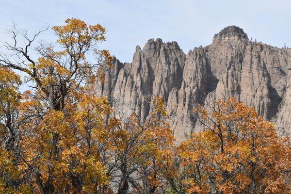 On the Dillon Pinnacles trail.