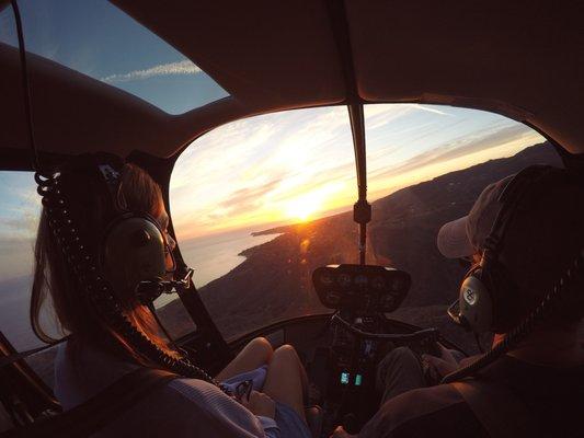 Above Malibu on a Grand Tour