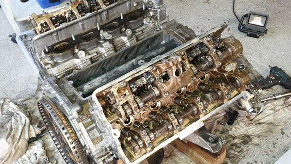 BMW 750/N63 engine 4.4L V8