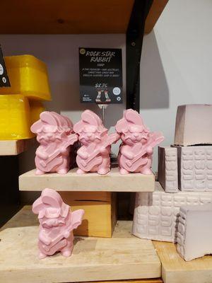 Easter & A Spring Bunny Soap at Lush.   2/17/2024