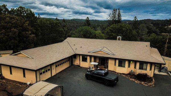 GAF HDZ Timberline Reflector Series Shingles Installed for a Roof Replacement by Quality First Home Improvement