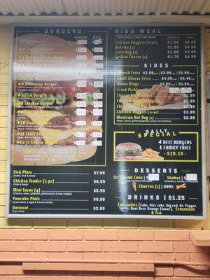 Menu 11/27/21