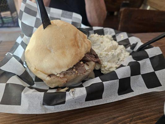 Shaved steak with peppers and onions provolone cheese