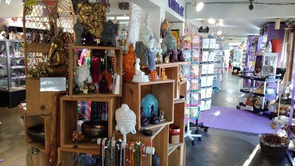 Inside the Latest Thing metaphysical store.