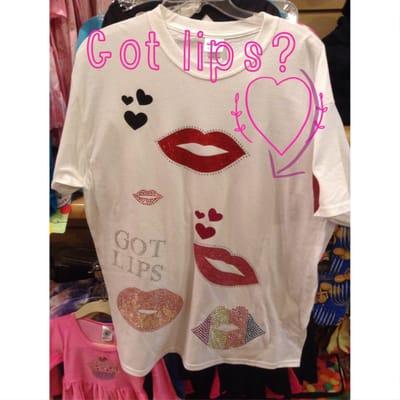 Come in and check out our LIP appliqués.