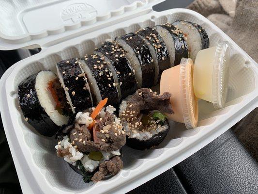 Bulgogi kimbap