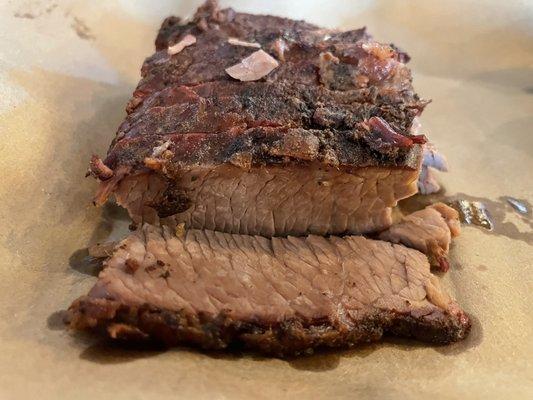 Lean, perfect brisket