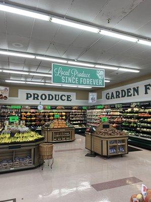 Produce department