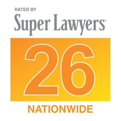 Published annually by Thomson Reuters, Super Lawyers magazine selects top attorneys surveyed in each state.