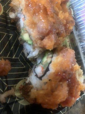 Volcano roll