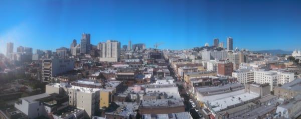 360° view of downtown on the rooftop! Breathtaking!