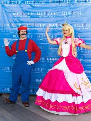 We had Mario & Princess Peach at our 2023 Client Appreciation Event!