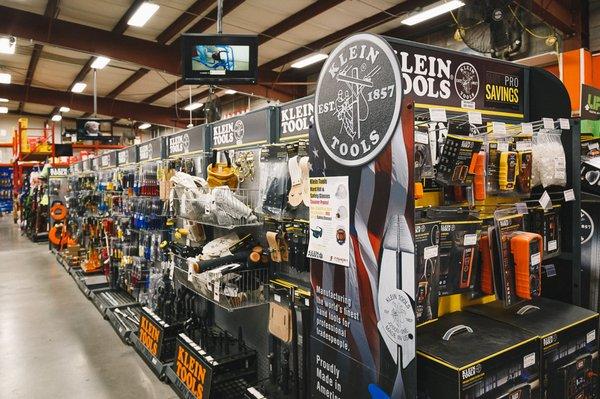 Largest selection of Klein Tools in the state of Arizona - almost 1000 unique items in stock everyday!