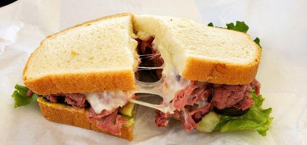 Hot Pastrami on White