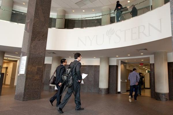 Kaufman Management Center lobby, NYU Stern School of Business