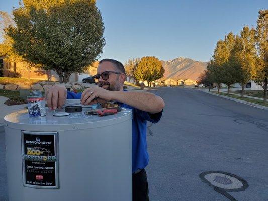 Water Heater Install