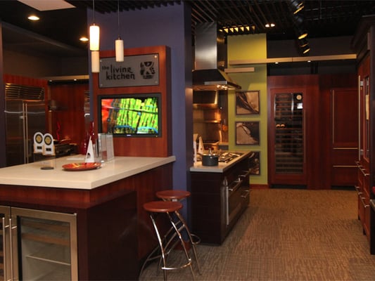 Another shot of our Sub-Zero & Wolf Living Kitchen