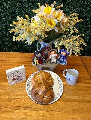 Try one of Raul's famous cuernos.  These pastries are to die for. Yum!