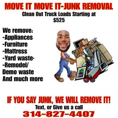 Junk remover flyer