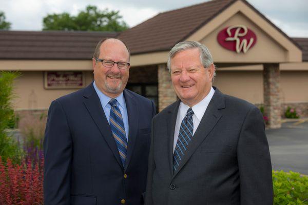 Owner, Bob Walcyzk Jr. with founder, Bob Walcyzk Sr.