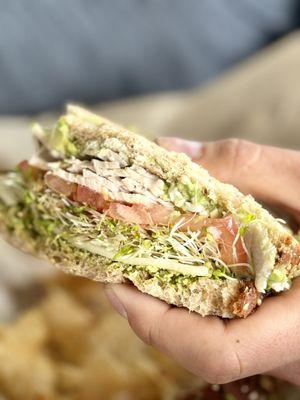 Turkey Avocado Sandwich - Full Pretty good. 5*