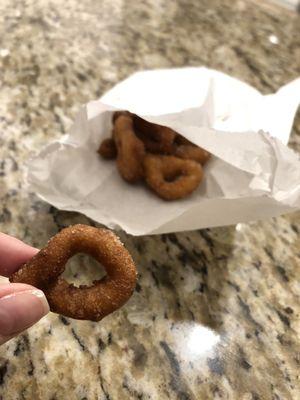 "Apple cider donuts"