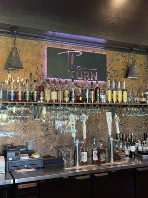 Sweet bar area with lots of good bourbon. Yes they have Pappy.