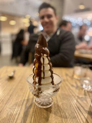 Soft serve. You must order this!