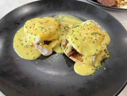 Tasso Egg Benedict