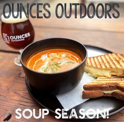 Winter is here and so is our cozy soup and sandwich pairing!