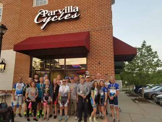 The annual Maryland Senior Olympic Time Trial cycling event.