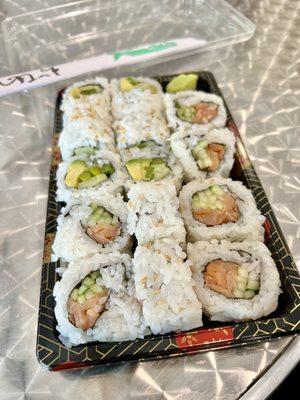 Alasken Roll and V3 Roll