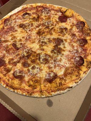 Pepperoni pizza