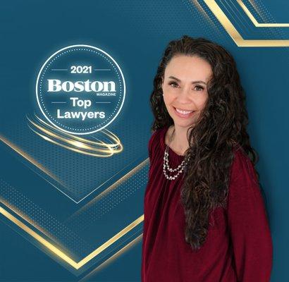 Ellen Wright was named a 2021 Top Lawyer by Boston Magazine. Congratulations Ellen!