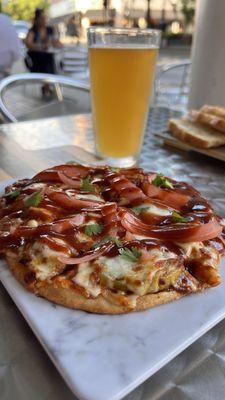 BOURBON BBQ CHICKEN FLATBREAD