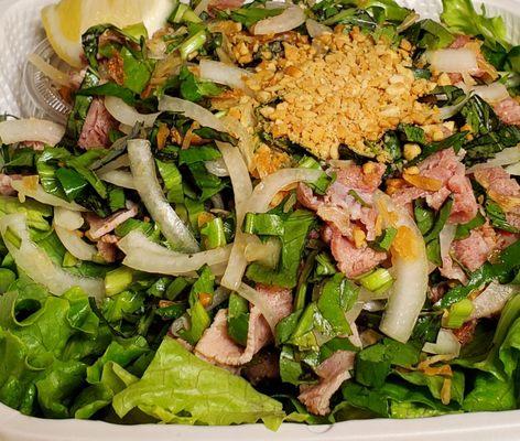 Lemon Beef Salad